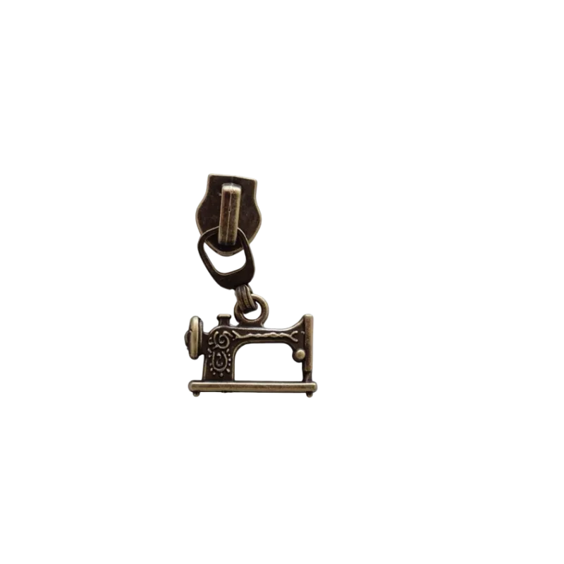 Naaimachine bronskleurig